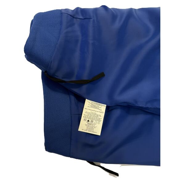 Tory Burch "Jane" Blue Dahlia Lined Wool Mini Skirt Size 2 with Pockets! - Picture 7 of 9